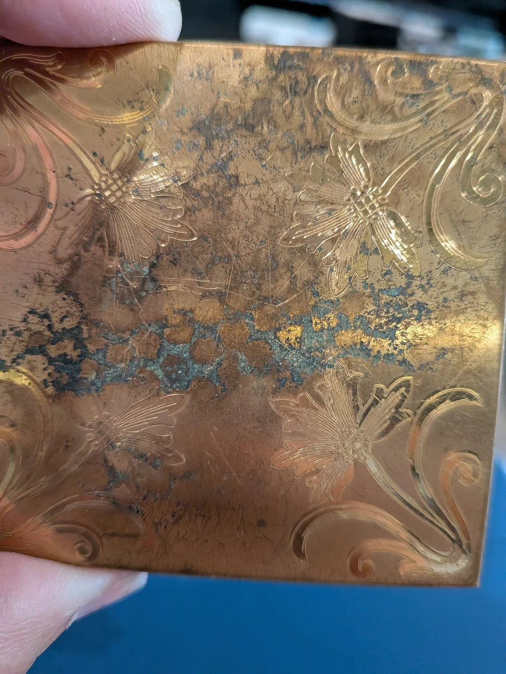 Gold Floral Embossed Phone Case - Women Accessories